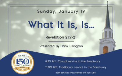 Sunday with Calvary 1/19/2025